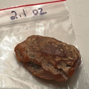 Natural large rough piece Baltic Amber stone 2.1 ounces